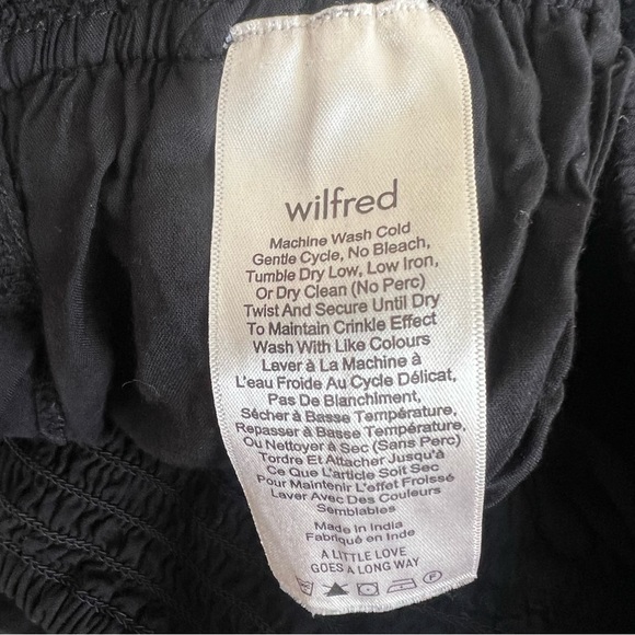 Aritzia Wilfred Boheme Nanterre Wide leg pant M - Picture 11 of 11